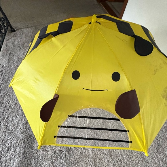 Old Navy Yellow and Black Bee Umbrella for Kids - Picture 2 of 4